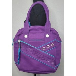 RARE YTK Skechers Purple & Blue Laptop Shoulder Hand Bag Stars Retro COOL!‎